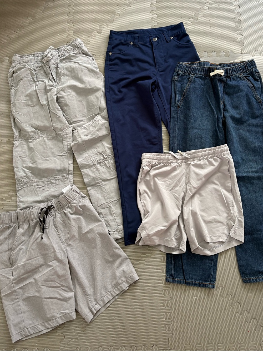 Boys bundle of shorts and pants